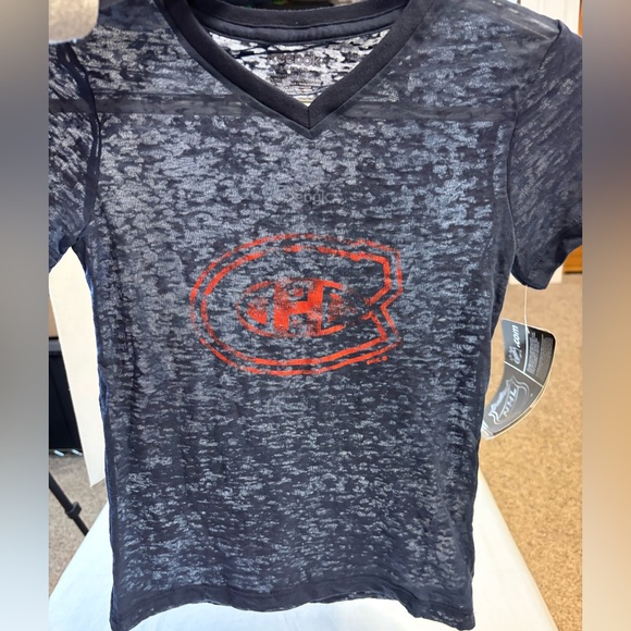Reebok NHL Navy Montreal Canadians Logo Tee - Picture 7 of 8